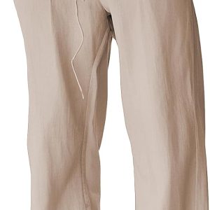 Men's Linen Cotton Summer Pants