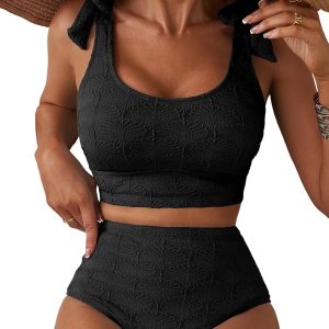 High Waisted Seashell Bikini Set